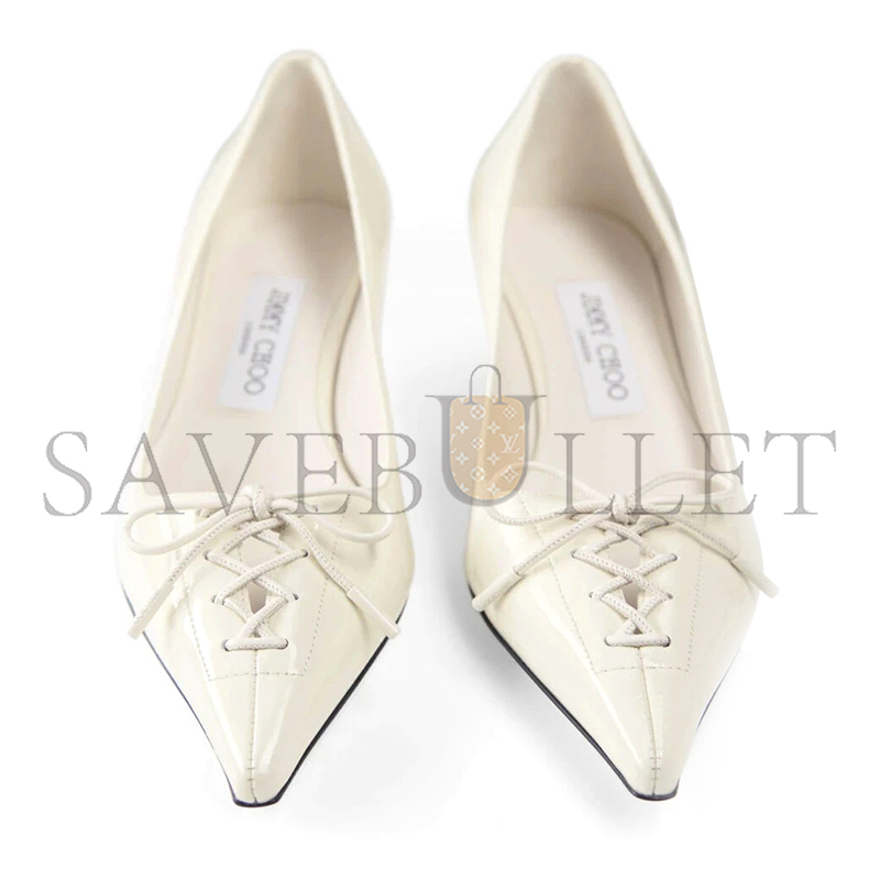 Ji*y Ch* scarlett 50 latte naplak leather pumps scarlett50nak